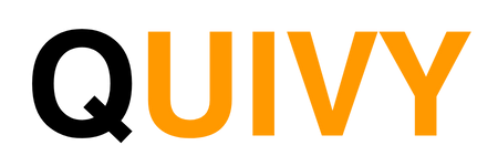 Logo of Uivy, featuring a clean design with bold orange lettering on a dark background.