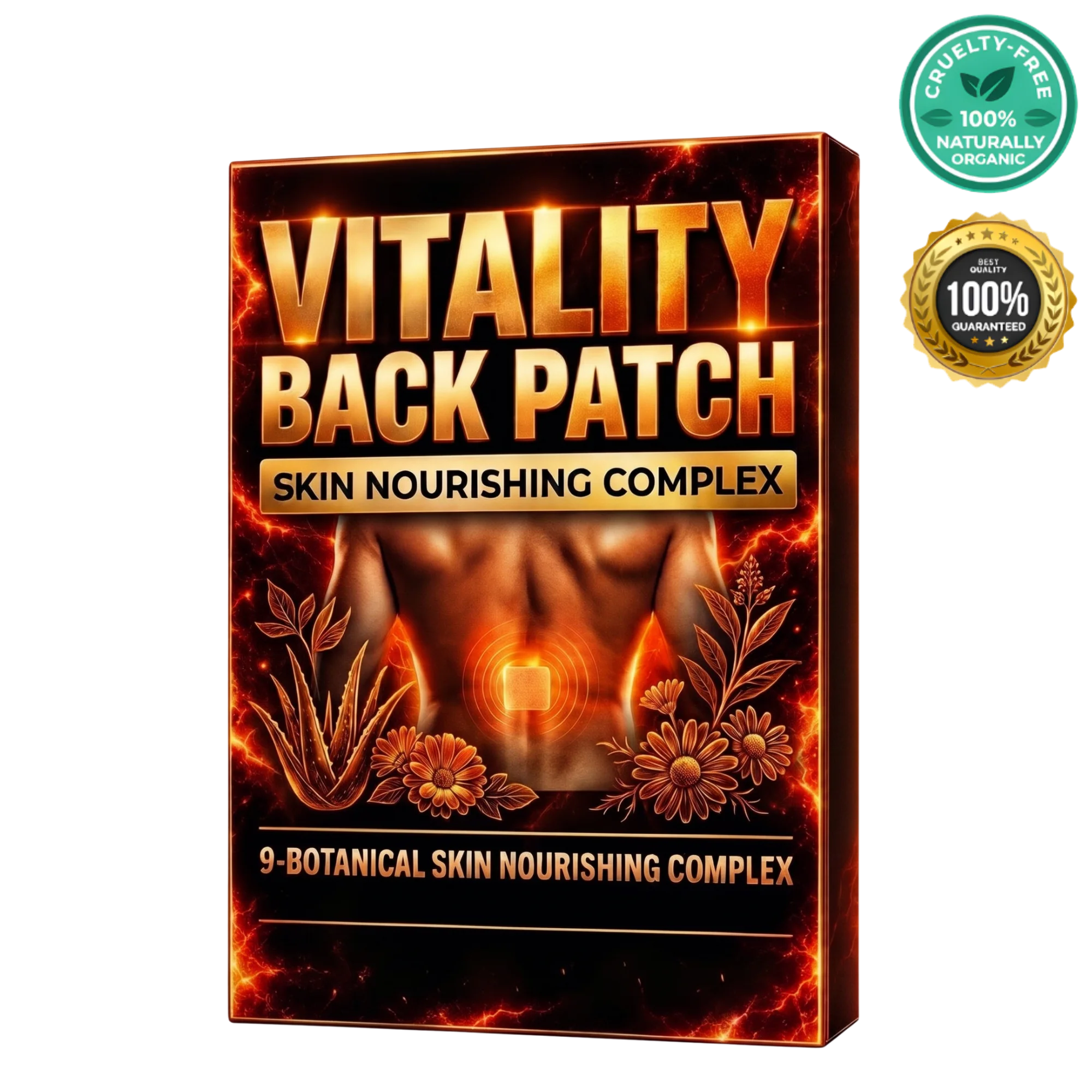 Premium Vitality Back Patch