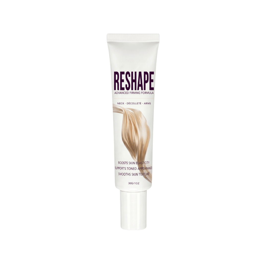 Premium Reshape Lifting Cream tube for advanced firming of neck, décolleté, and arms.