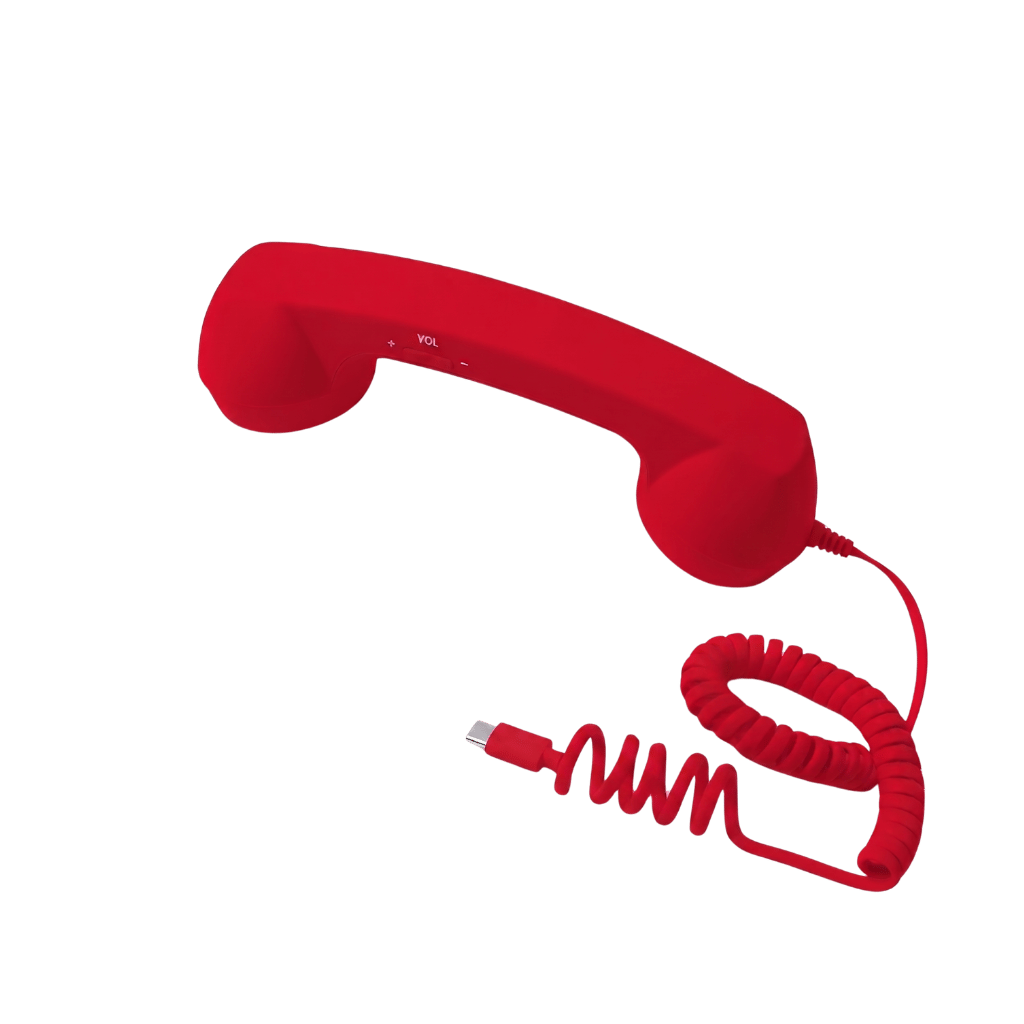 Retro telephone handset