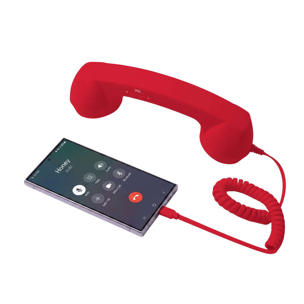 Retro telephone handset