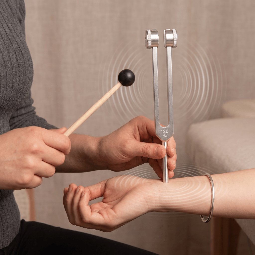 Vibrational 128 Hz Instrument