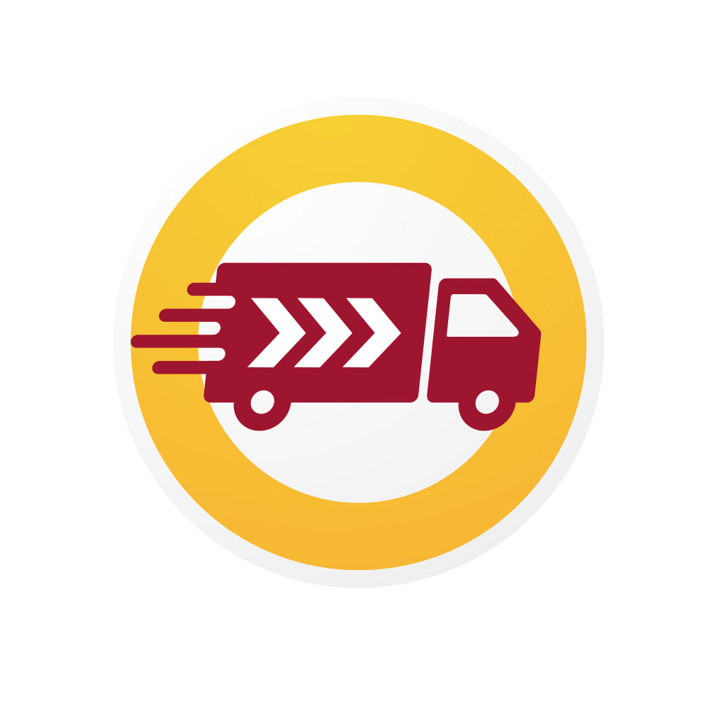Icon representing fast delivery service for Priority Shipping.